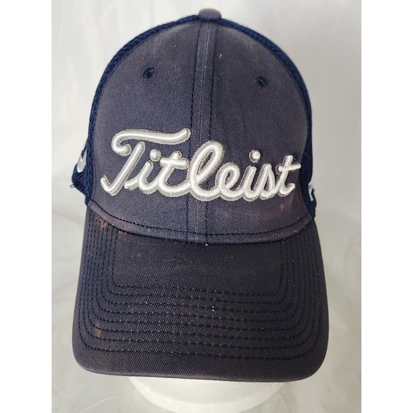 Titleist Other - Titleist Blue Mesh Foot Joy FJ Pro V1 Golf Hat Size XLarge Xl One Size Golfer